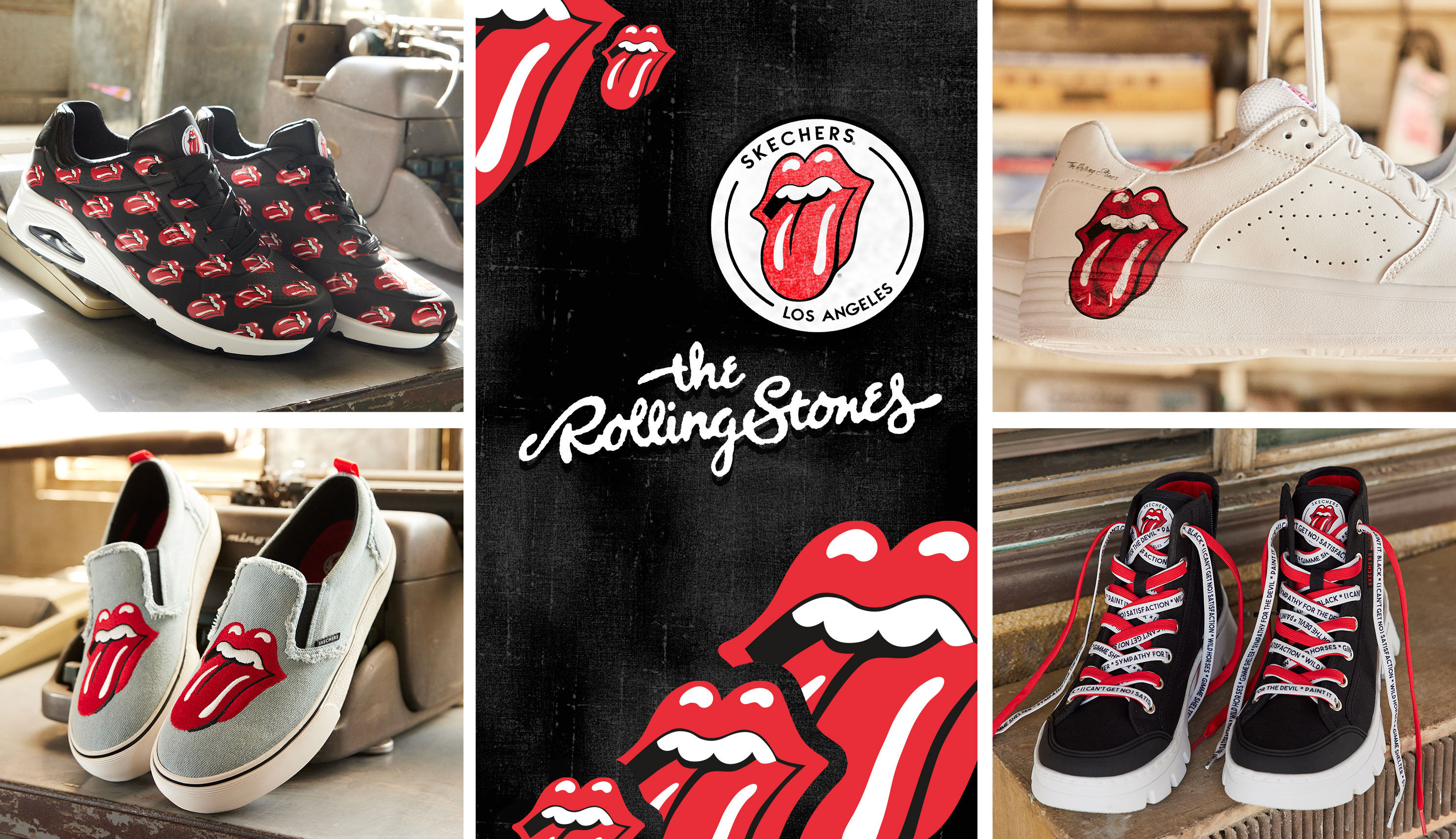 Skechers x The Rolling Stones Shoe Collab: Shop the Collection Now