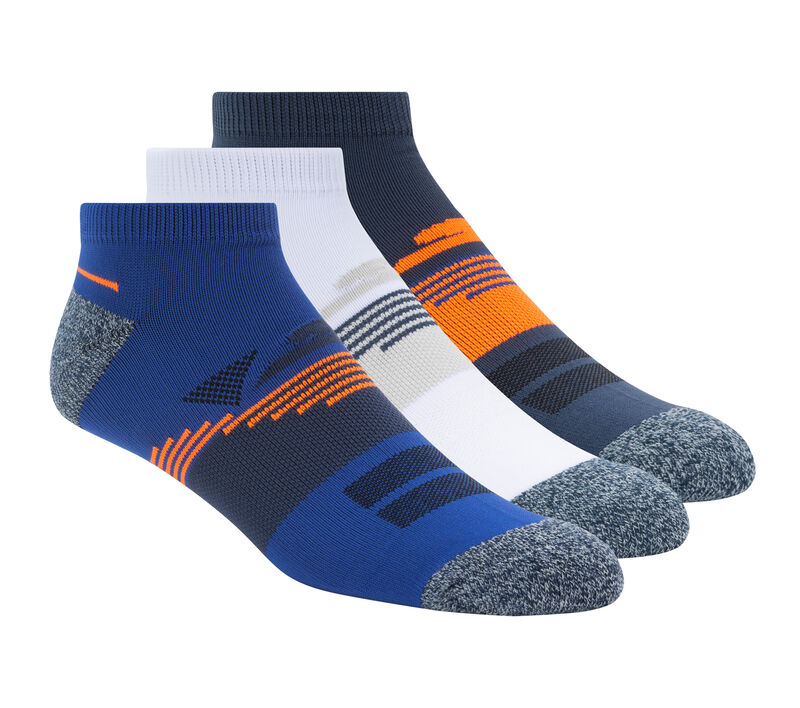 Low Cut Ankle Socks - 3 Pack, MODRÝ, largeimage number 0