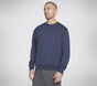 SKECH-SWEATS Definition Crew, CHARCOAL / NAVY, large image number 2
