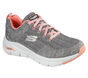 Skechers Arch Fit - Comfy Wave, GRAY / PINK, large image number 5
