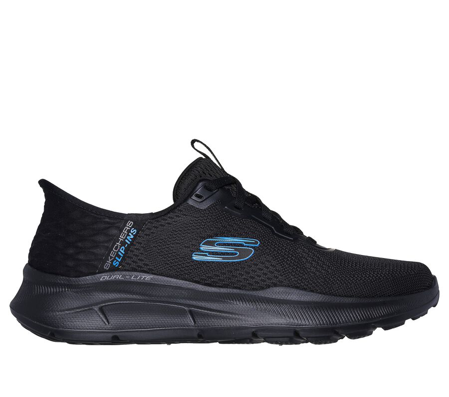 Skechers Slip-ins RF: Equalizer 5.0 - Standpoint, BLACK / BLUE, largeimage number 0