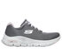 Skechers Arch Fit - Big Appeal, GRAY / PINK, swatch