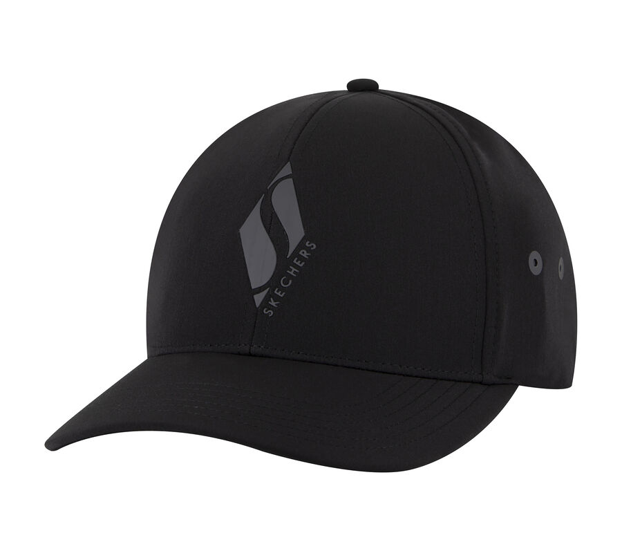 Skechers Accessories - Diamond S Hat, ČERNÁ, largeimage number 0