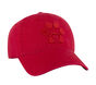 Paw Print Twill Washed Hat, RED, large image number 3