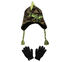 Camouflage T-rex Hat and Glove Set, TERÉNNÍ, swatch