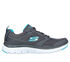 Flex Appeal 4.0 - Active Flow, CHARCOAL / TURQUOISE, swatch