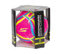 Hex Multi Wide Stripe Size 5 Soccer Ball, RŮŽOVÝ / MODRÝ, large image number 1