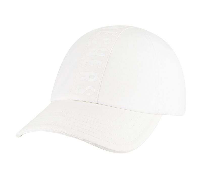 Wrap Logo Baseball Hat, BÍLÝ, largeimage number 0