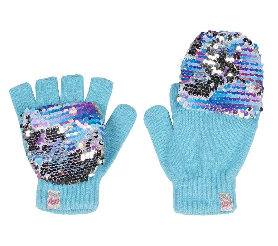 Convertible Mermaid Sequin Gloves - 1 Pack, MULTI, largeimage number 0
