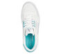 Uno Court - Courted Style, WHITE / TURQUOISE, large image number 1