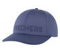 Skechers Tonal Logo Hat, SVĚTLE ŠEDÁ / SVĚTLE MODRÁ, large image number 0