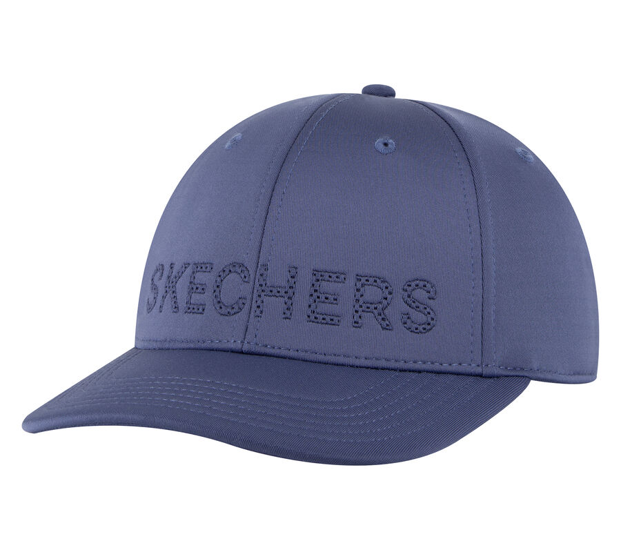 Skechers Tonal Logo Hat, SVĚTLE ŠEDÁ / SVĚTLE MODRÁ, largeimage number 0