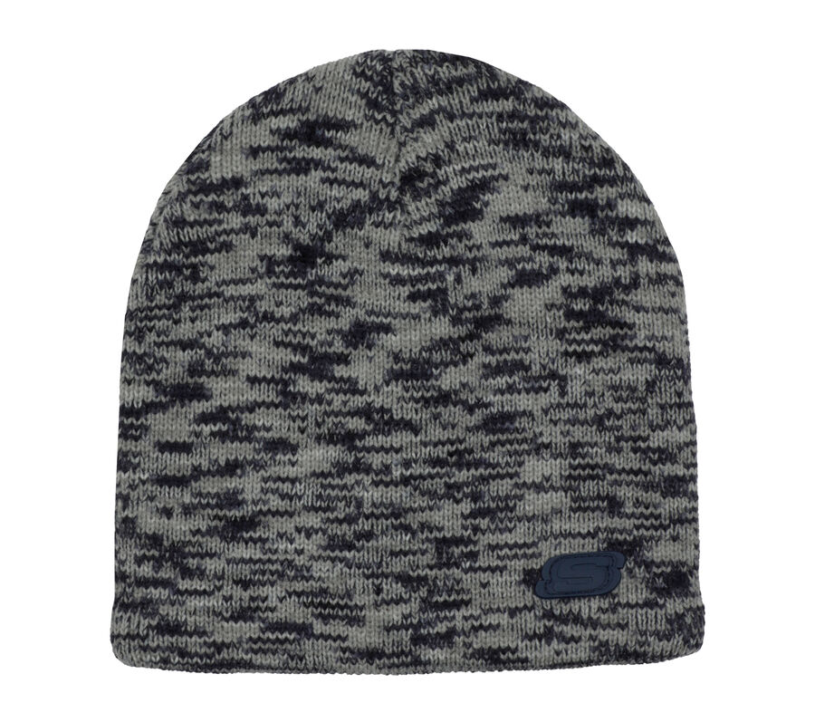 Space Dyed Beanie Hat, NAVY, largeimage number 0