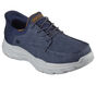 Skechers Slip-ins Relaxed Fit: Revolted - Santino, TMAVE MODRÁ, large image number 4