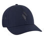 Skechers Accessories - Diamond S Hat, TMAVE MODRÁ, large image number 3