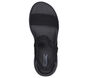 GO WALK Arch Fit Sandal - Polished, BLACK, large image number 2