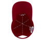 Paw Print Twill Washed Hat, RED, large image number 4