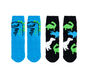2 Pack Dino Cozy Crew Socks, BLUE, large image number 1