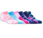 6 Pack Low Cut Tie-Dye Socks, MÍCHANÝ, large image number 0