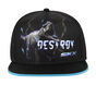Skechers Destroy Dino Hat, BLACK, large image number 2