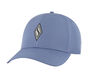 SKECHWEAVE Diamond Snapback Hat, BLUE  /  GRAY, large image number 0