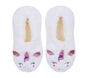 Plush Unicorn Slipper Socks - 1 Pack, WHITE, large image number 0