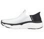 Skechers Slip-ins: Max Cushioning - Smooth, WHITE / BLACK, large image number 4