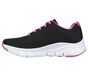 Skechers Arch Fit - Big Appeal, BLACK / FUCHSIA, large image number 4