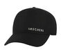 Skech-Shine Foil Baseball Hat, BLACK, large image number 0