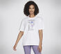 Winter Blooms Everybody Tee, WHITE, large image number 0