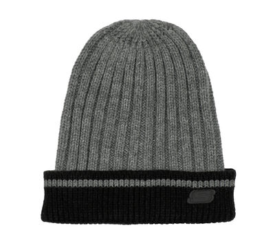 Rib Knit Beanie Hat