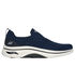 GO WALK Arch Fit 2.0 - Knitted Relief, NAVY / BLACK, swatch