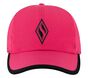 Skechweave Diamond Colorblock Hat, RED / PINK, large image number 2