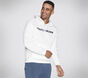 SKECH-SWEATS Motion Pullover Hoodie, WHITE, large image number 0