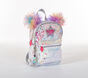 Twinkle Toes: Mini Pom Pom Backpack, CLEAR, large image number 3