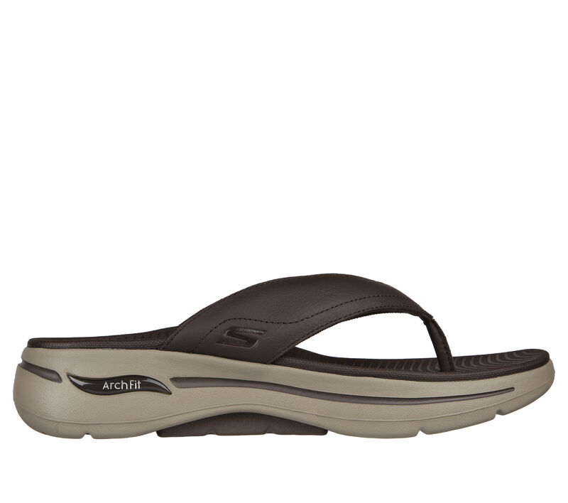 Skechers GOwalk Arch Fit Sandal, HNĚDÝ, largeimage number 0