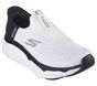 Skechers Slip-ins: Max Cushioning - Smooth, WHITE / BLACK, large image number 5