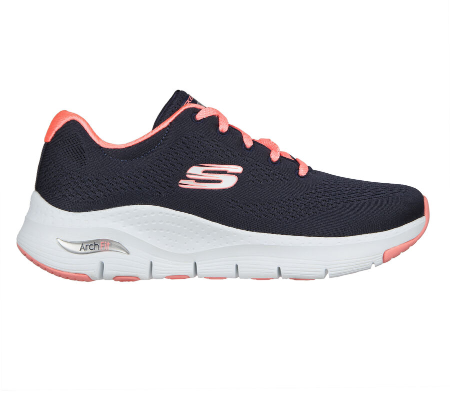Skechers Arch Fit - Big Appeal, NAVY / CORAL, largeimage number 0