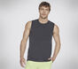 GO DRI Charge Muscle Tank, BLACK / CHARCOAL, large image number 0