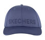 Skechers Tonal Logo Hat, SVĚTLE ŠEDÁ / SVĚTLE MODRÁ, large image number 2