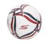 Hex Multi Wide Stripe Size 5 Soccer Ball, BÍLÝ / MODRÝ, swatch