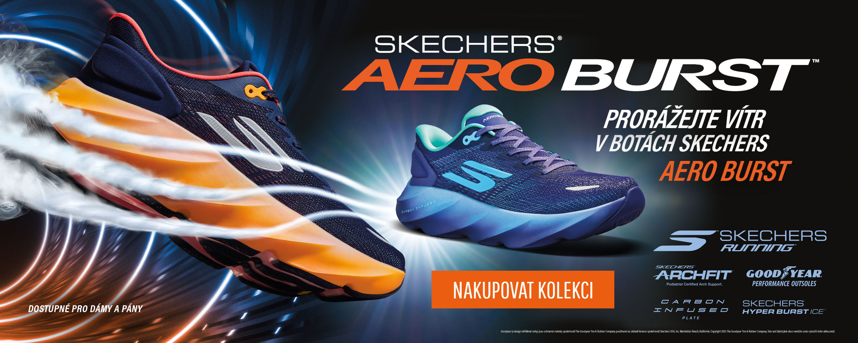 Skechers Aero Burst Series Running Shoes